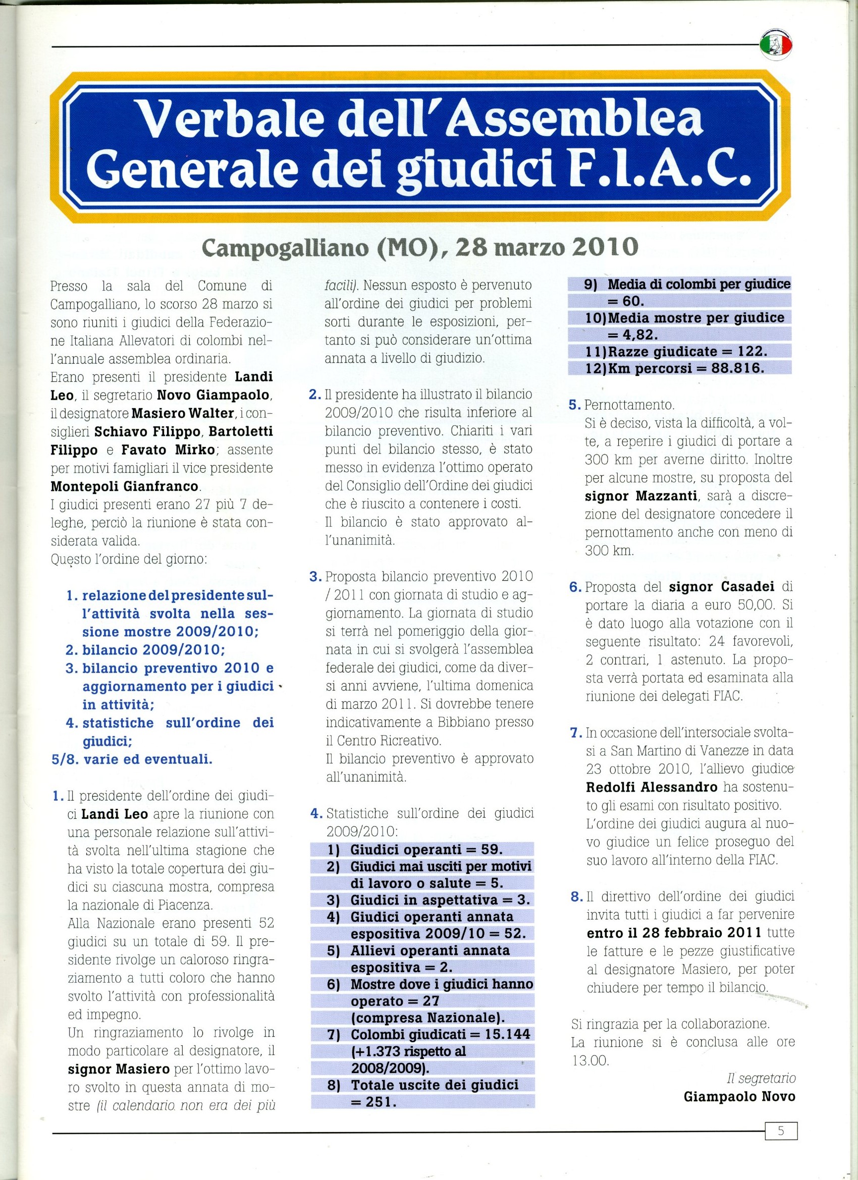 VERBALE ASSEMBLEA GIUDICI anno 2010